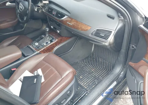 2013 Audi A6 3.0T Premium from USA, damaged, VIN WAUHGAFC4DN076624